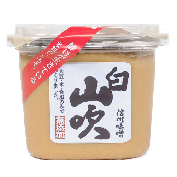 白山吹 1個 信州味噌 みそ - アスクル