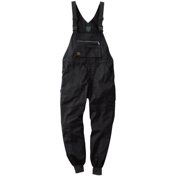桑和（SOWA） サロペット ブラック L 4302-24 1着（直送品