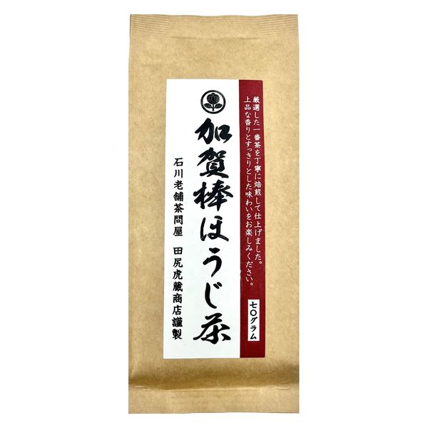 小柳津清一商店 加賀棒ほうじ茶 1袋（70g） おやいづ 茶葉