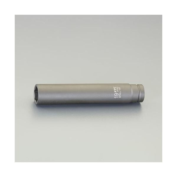 エスコ 1/2”DRx13mm ロングインパクトソケット(ピン・リング付) EA164KE-613 1個(直送品)