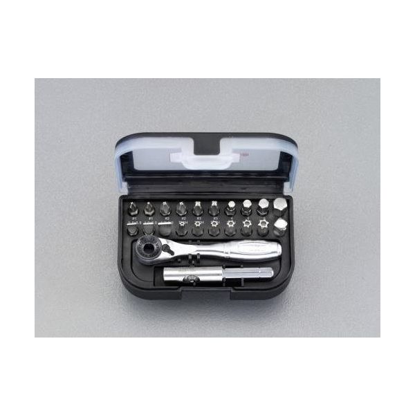 ESCO+ - Hex TorxラチェットドライバーセットEA550AG-10 EA550AG-10｜[+ - Hex Torx]ドライバーセット(ﾗﾁｪｯﾄ式)のページ -