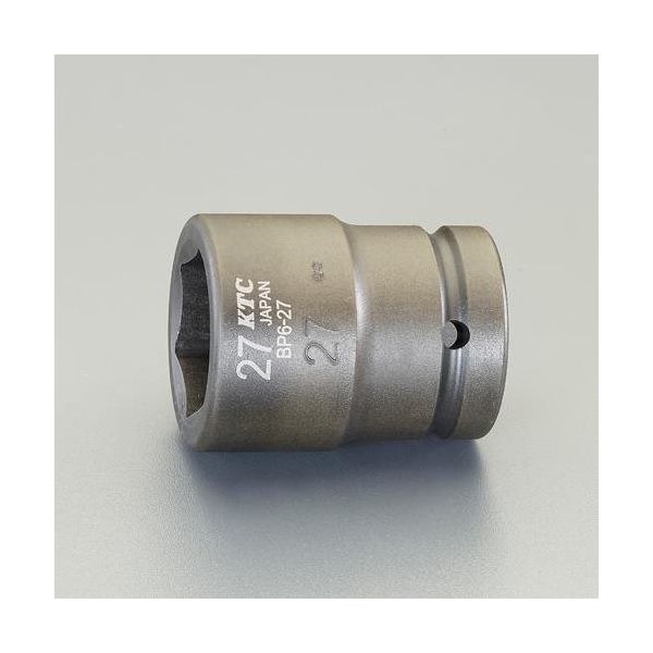 エスコ 3/4”DRx46mm インパクトソケット(ピン・リング付) EA164KK-46 1個(直送品)