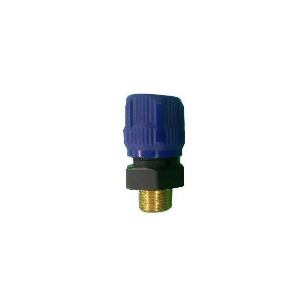 スマートロック(ホース用継手・樹脂フクロナット)IVLーSLBー09A15(10A、3/8B) IVL-SLB-09A15-10A 1個（直送品）