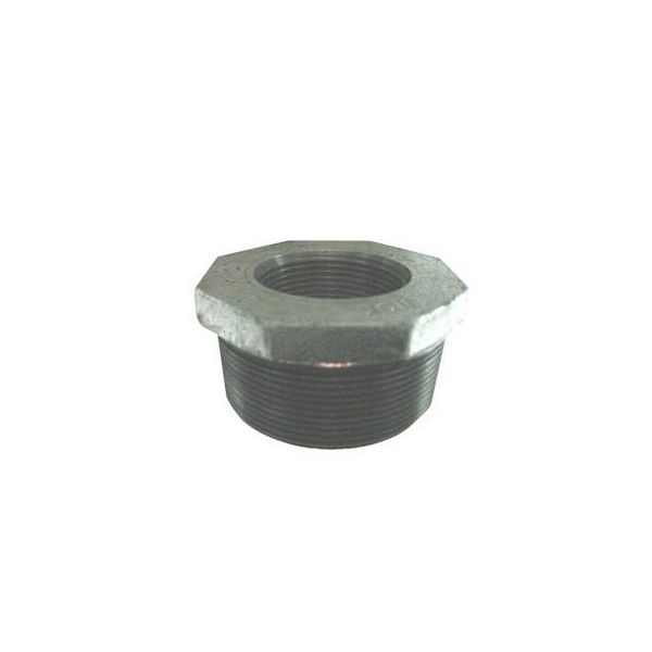 吉年 ねじ込み継手 ブッシング 20K(65A×25A、2ー1/2B×1B) Y-HBU-65AX25A 1個 62-6224-78（直送品）