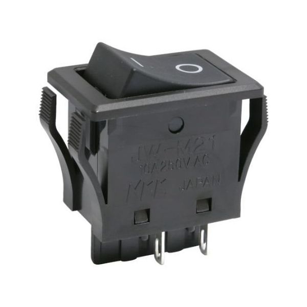 NKKスイッチズ ロッカスイッチ JWーMシリーズ 2極 ONーOFF JW-M21RKK 1個 61-2212-92（直送品）