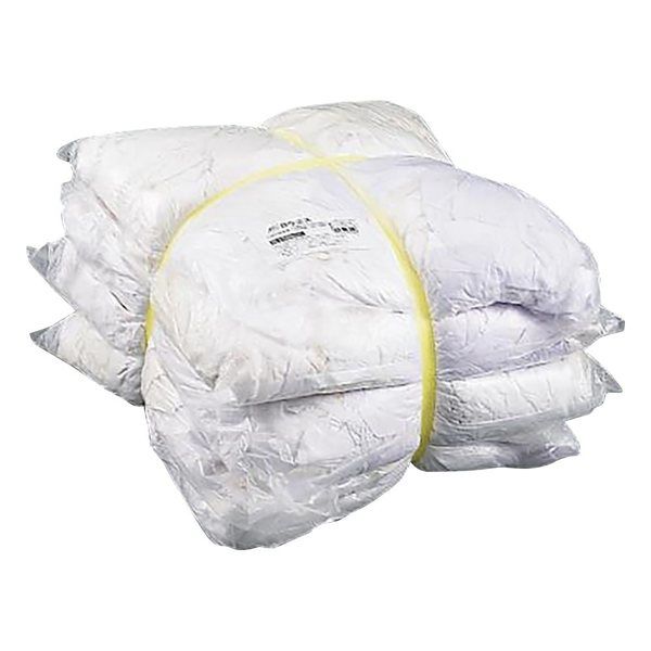 日光物産 白色ウエス W0230 1セット(5袋) 3-1817-01（直送品）