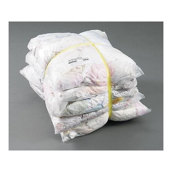 日光物産 タオルウエス 色付き バラ 2kg W0212 1個 3-1820-31（直送品）