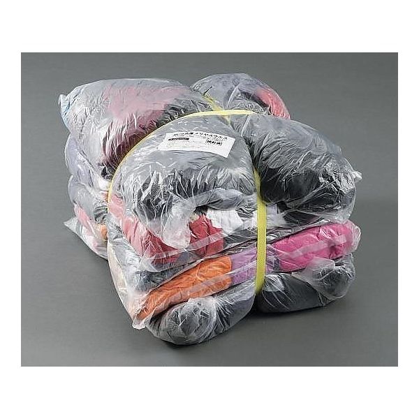 日光物産 濃色厚メリヤスウエス 1セット(2kg×5袋入) W0263 1セット 3-1868-01（直送品）