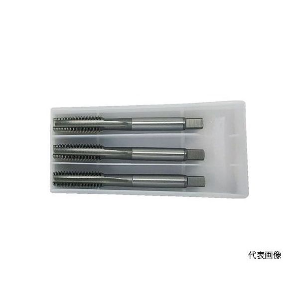 一般用ハンドタップセット(ハイス)(メートルねじ用) M6 ピッチ0.75mm 594 HT-H-M6X0.75-SET 1セット（直送品）