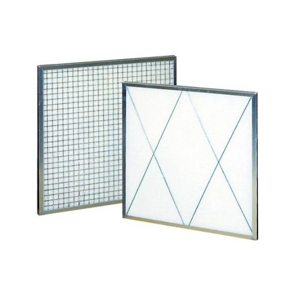 日本無機 ダスクリーンフィルタ 500×500×15 DS-400-22-REA-15 1個 61-1987-32（直送品）