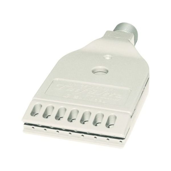 フラット形エアーノズル TAIFUJetシリーズ PPS樹脂製 ネジ1/4オス Φ1.0 1/4MTF-F42-16-010PPS 1個（直送品）