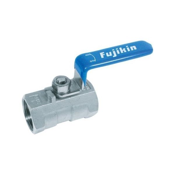 フジキン ステンレス鋼製3.92MPaレデュースボアタイプボール弁8A UBVN-14B-R 1個 61-2835-56（直送品）