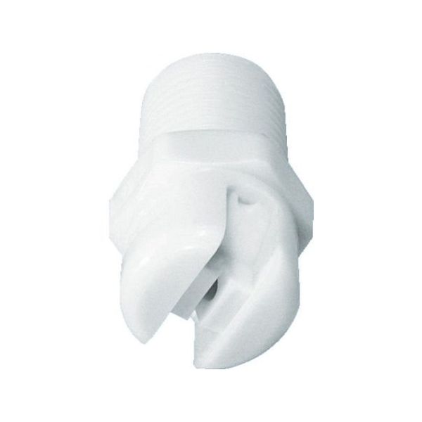 いけうち 標準扇形ノズル VVPシリーズ PP樹脂製 ネジ1/4オス 90° 1/4MVVP9010PP-IN 1個 61-2870-73（直送品）