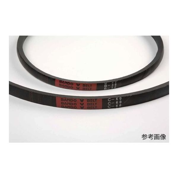バンドー化学 Vベルト(レッド) RB134 1本 62-9823-01（直送品