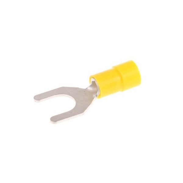 Y形圧着端子 黄 4 → 6mm2 12AWG to 10AWG 1袋(100個入) 613-9867 1袋(100個)（直送品）