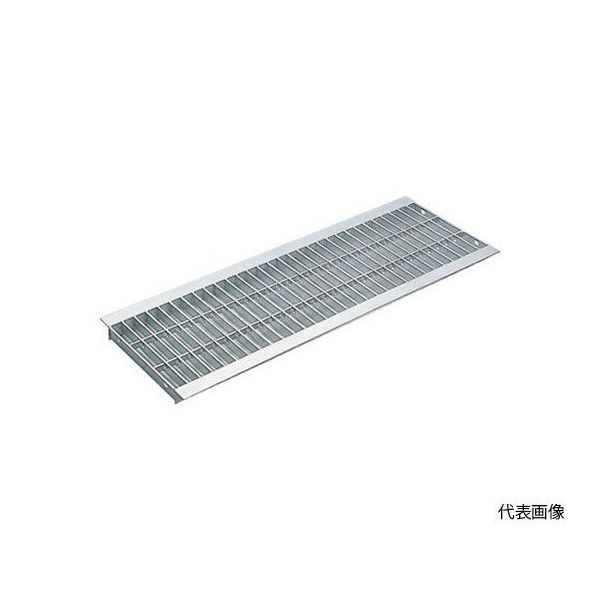 オカグレート OU型グレーチング(U字溝用)Lー3X30X30 OU4F19-20 1枚 61-3374-12（直送品）