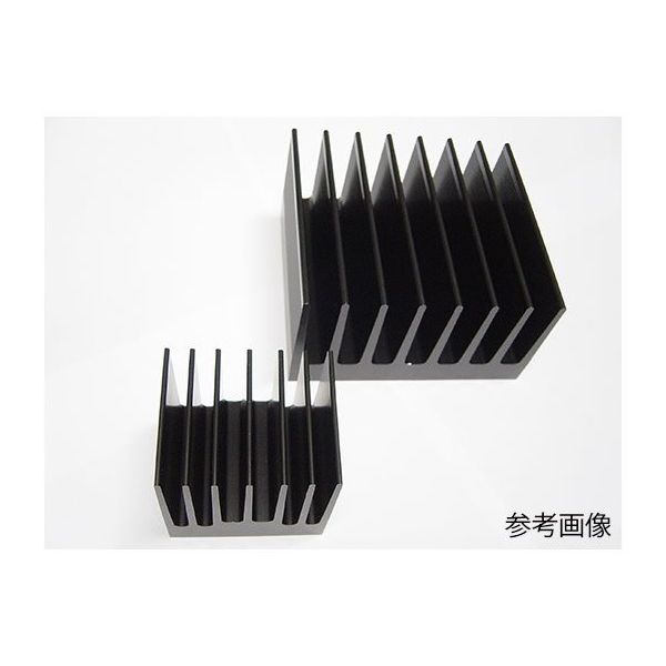 LSIクーラ フラット型ハイパワー用ヒートシンク 21×74×50mm 21F74 50 1個 62-6283-82（直送品）