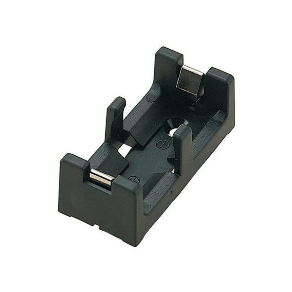 タカチ電機工業 CR123A型リチウム電池ホルダー CR123A-PC 1個 62-8340-48（直送品）