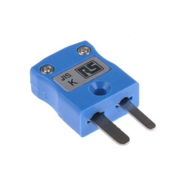 アールエスコンポーネンツ 熱電対コネクタ ミニチュアインラインプラグコネクタ Kタイプ 771-8770 1個 63-2999-99（直送品）