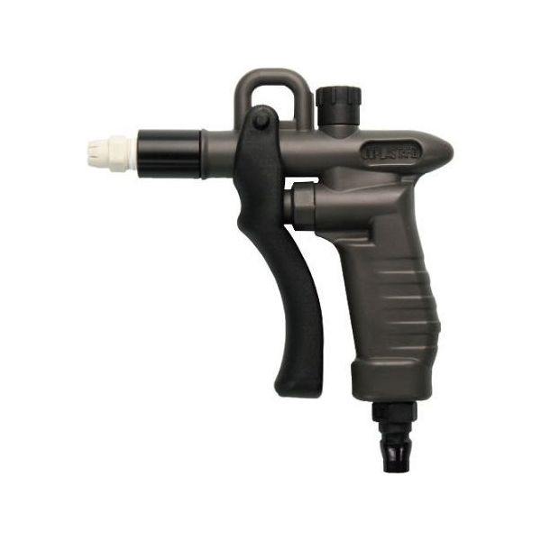 いけうち エアダスター ラウンド型エアーノズル付 1/4MTFR8010PPIN+AIRGUNTD30H 1個 63-1957-82（直送品）