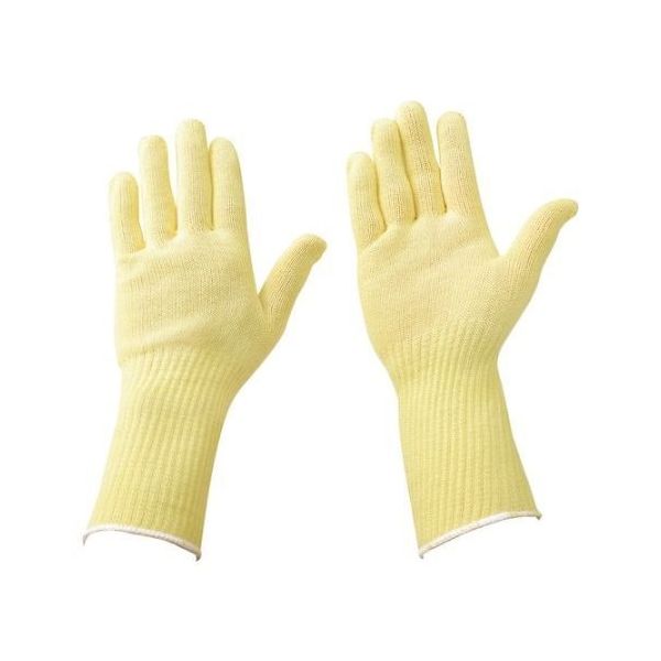 赤尾 耐切創手袋 ケブラー(R)編手袋 10Gーロング AKV10G-LONG 1双 63-2048-29（直送品）