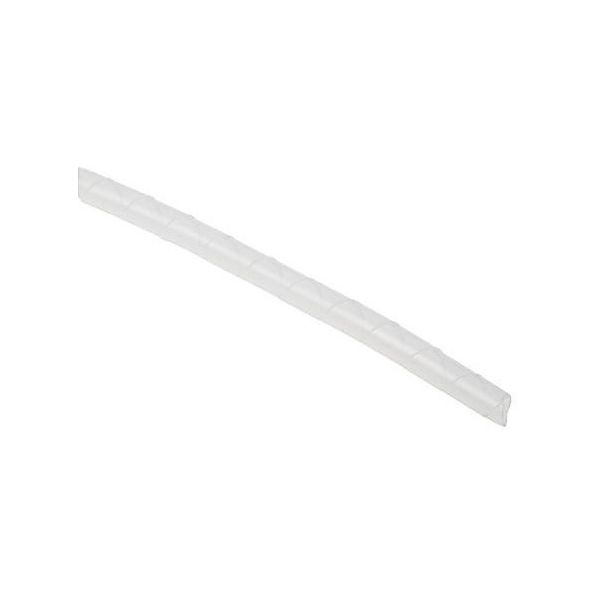 アールエスコンポーネンツ スパイラルラップ ポリエチレン ナチュラル 1巻(5m入) 227-974 1巻 63-2998-28（直送品）