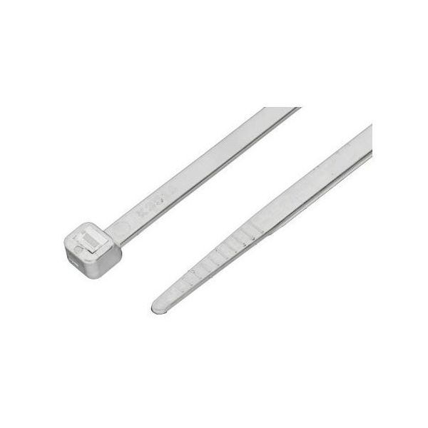 結束バンド 100mmx2.5 mm ナチュラル ナイロン 66 1袋(100個入) 178-462 1袋(100個)（直送品）