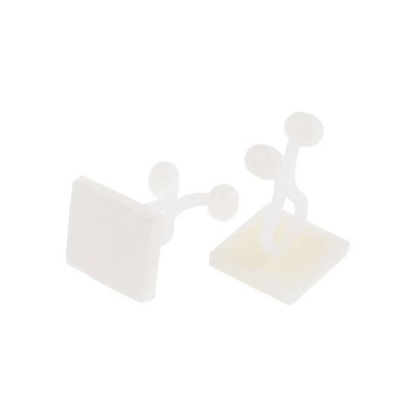 アールエスコンポーネンツ ケーブルクリップ (配線クリップ) 7.9mmx17.4mm 1袋(20個入) 479-605 1袋(20個)（直送品）