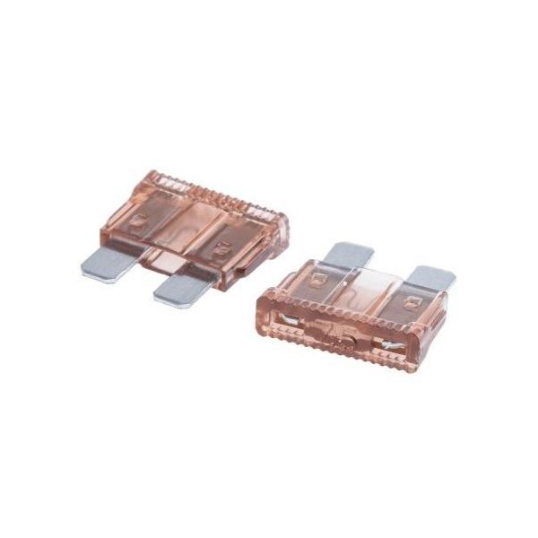 アールエスコンポーネンツ 自動車用ブレードヒューズ 定格電流 7.5A 茶 32V 1袋(10個入) 563-772 1袋(10個)（直送品）