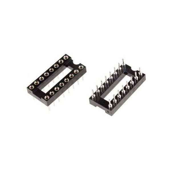 Winslow DILソケット 2.54mm Pitch 16 Pin 1袋(5個入) W30516TRC 1袋(5個)（直送品）