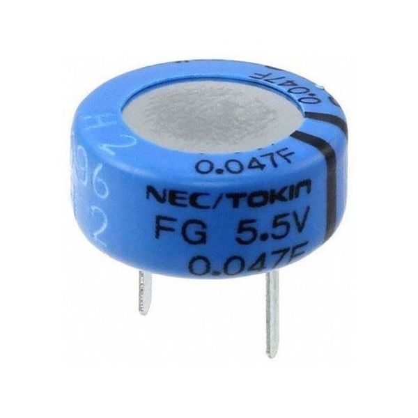 電気二重層コンデンサ Nec Tokin Corporation 5.5V 47000μF リード品 1袋(5個入) FG0H473ZF（直送品） -  アスクル