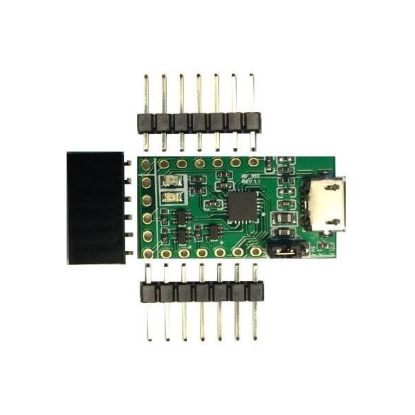 FTDI Chip インターフェイス開発キット USBーUART インターフェイスボード for FT231X LC231X 1袋(1個)（直送品）