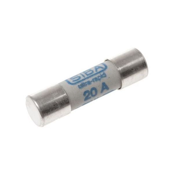 SIBA (シバ) セラミック管ヒューズ 20A 10x38mm 700V ac 1袋(5個入) 50-179-06/20A 1袋(5個)（直送品）