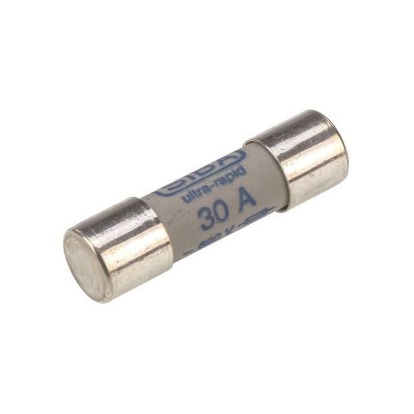 SIBA (シバ) セラミック管ヒューズ 30A 10x38mm 700V ac 1袋(5個入) 50-179-06/30A 1袋(5個)（直送品）