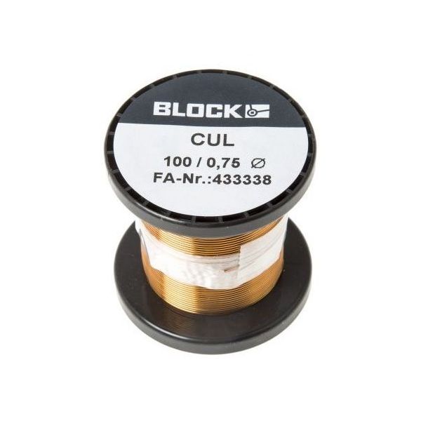 BLOCK 銅線 21 AWG 20m CUL100/0.75 1個 63-7495-94（直送品）