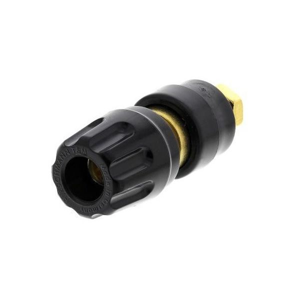 SKS Kontakttechnik バインディングポスト 黒 930103700 1個 63-5099-99（直送品）