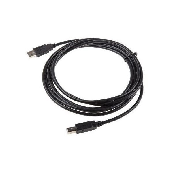 SECOMP USBケーブル 3m USB 2.0 オスUSB A → B 11.02.8830-100 1個 63-5129-37（直送品）