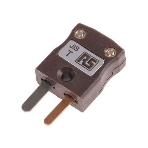 アールエスコンポーネンツ 熱電対コネクタ ミニチュアインラインプラグコネクタ Tタイプ ミニチュア 771-8777 1個（直送品）