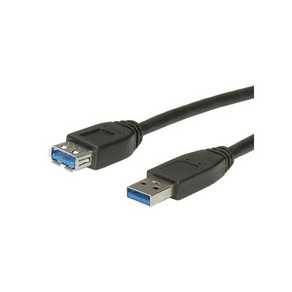 SECOMP USB延長ケーブル 1.8m 11.02.8978-50 1個 63-6788-73（直送品）