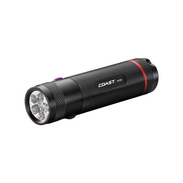 COAST LED懐中電灯 黒 PX10 1個 63-7011-24（直送品）