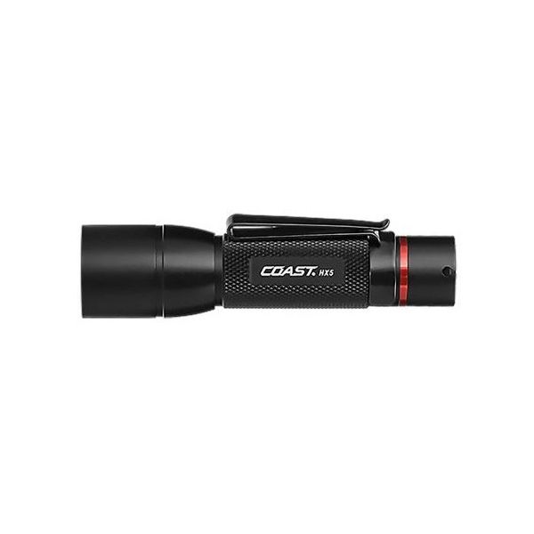 COAST LED懐中電灯 黒 HX5 1個 63-7011-27（直送品） - アスクル