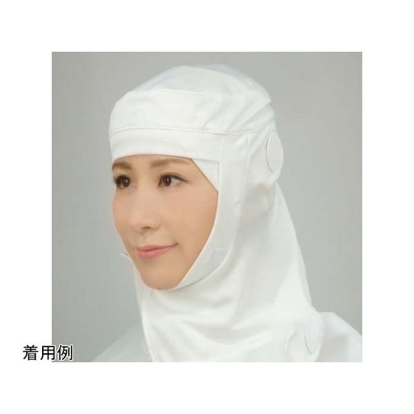 日本フィットフード フィットフード エポックメイキングバージョン マスク掛け付き ホワイト L 30枚入 FH401WL 1箱(30枚)（直送品）