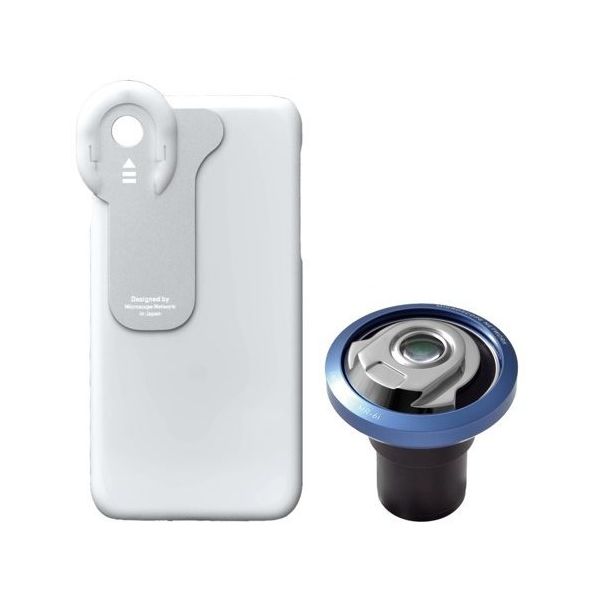 マイクロネット 顕微鏡用iPhone取付アダプター インターレンズ(iPhone12用ケース付き) MR-6i-12case 1セット（直送品）