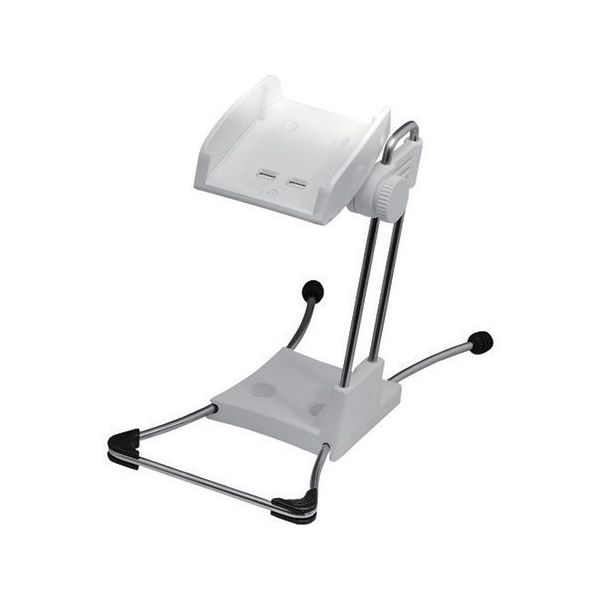 オプトエレクトロニクス バーコードスキャナ用 ハンズフリースタンド OPL6845S用 STD-6845S-WHT 1個（直送品）