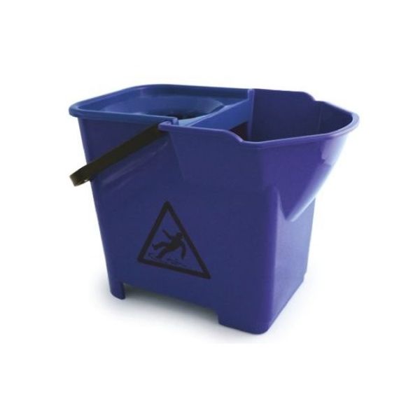 アールエスコンポーネンツ モップバケツ 14L 青 with Wringer 790-6867 1個 64-1251-44（直送品）