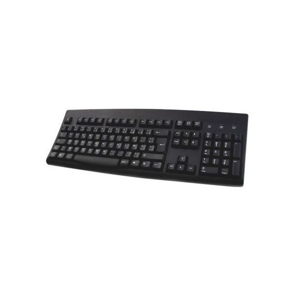 Ceratech キーボード PS/2、USB キー配列:AZERTY KYBAC260UP-BKFR 1個 64-1500-62（直送品）