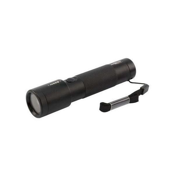 ANSMANN T200F LED懐中電灯 黒 1600-0138-520 1個 64-2599-67（直送品）