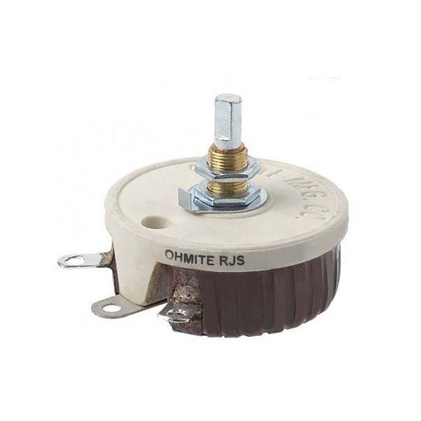 OHMITE レオスタット 50Ω 50W RJS50RE 1個 64-2941-88（直送品）