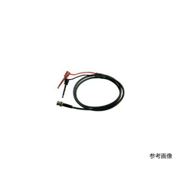 同軸テストリード 500mm RGー58A/U(50Ω) BNCーICクリップ 赤/黒(リン青銅) CCA-101-005 1個（直送品）