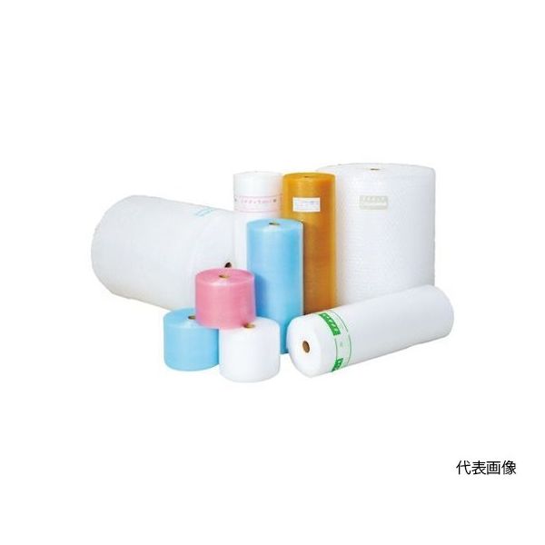 酒井化学工業 ポリエチレン製 気泡緩衝材 「パック」 MP-400KX1200X100M 1本 64-7142-95（直送品）